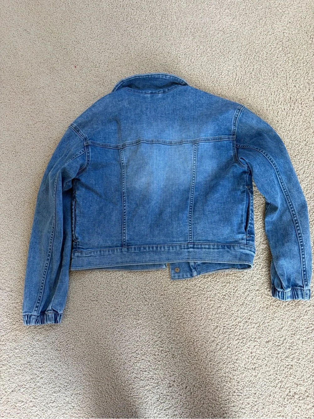 girls abercrombie kids Blue Denim Jean Jacket
